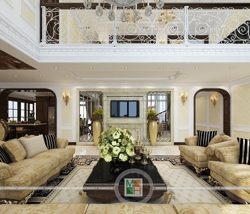 Tư vấn thiết kế xây dựng biệt thự 8x8m
